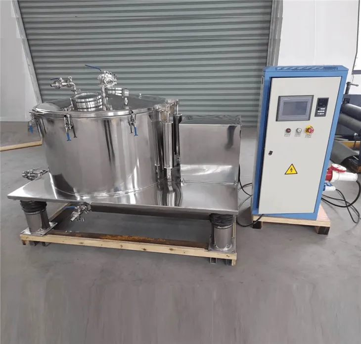 গাঁজা বা অন্যান্য উদ্ভিদ সাইটোপ্লাজমের কম তাপমাত্রা নিষ্কাশনের জন্য সেন্ট্রিফুগাল এক্সট্র্যাক্টর